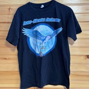 Trans-Siberian Orchestra Vintage 2007 Winter Tour Dark Blue Tee Size Medium